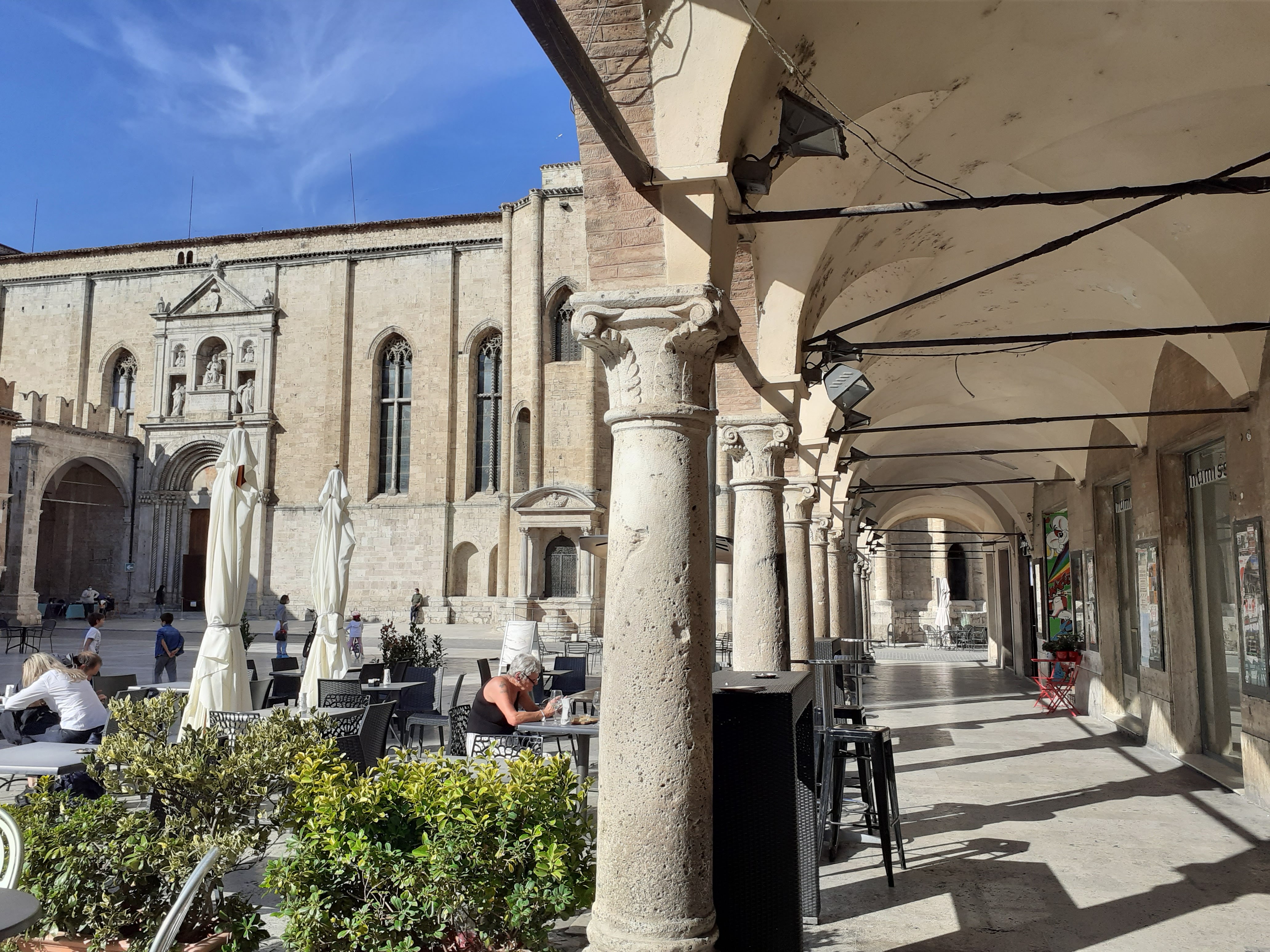 Pavimentazione in travertino
